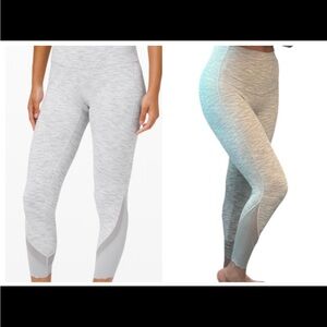 Lululemon leggings Wunder Under Scalloped
Hem HR Crop 23" luxtreme. EUC.